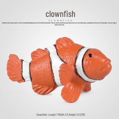 Clownfish & Tropical Fish Toy Model - Ocean Seabed Simulation Decoration