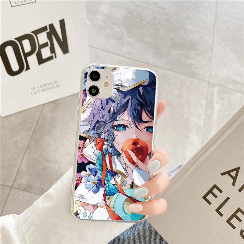 

Для Xiaomi Mi Redmi Note 9 9T 9C 9S 8 8T 10 5 7 Poco M3 F3 X3 NFC A3 12 11 11T 10T Pro 9a 10S Lite Genshin Impact Мягкий ТПУ чехол Poco X3 X3 NFC 4G