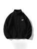 2025 Autumn/Winter Unisex Fleece Cotton Jacket - Loose BF Style, Stand Collar, Thickened Coat for Couples.