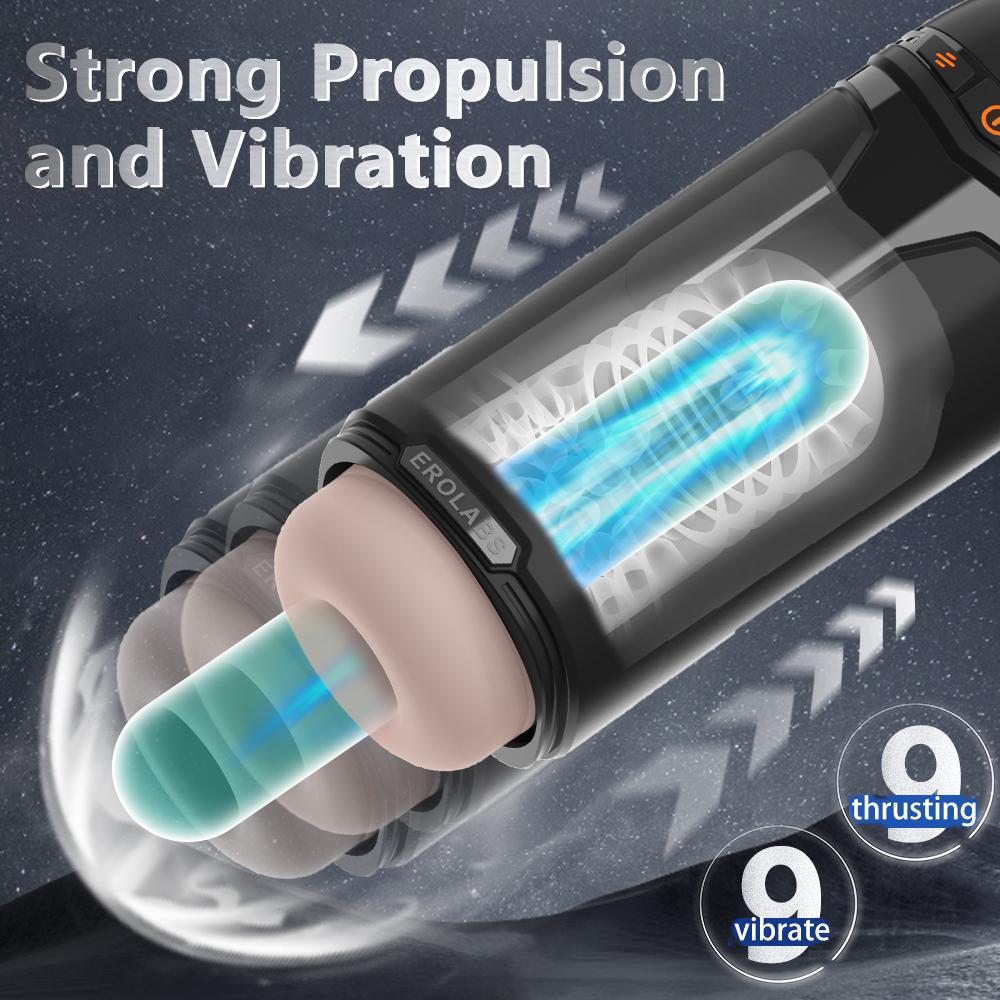 5 in 1 Male Masturbation Cup App Control Telescopic Real Oral Vagina Suction Vibrator Sucking Blowjob Machine Sex Toys For Men