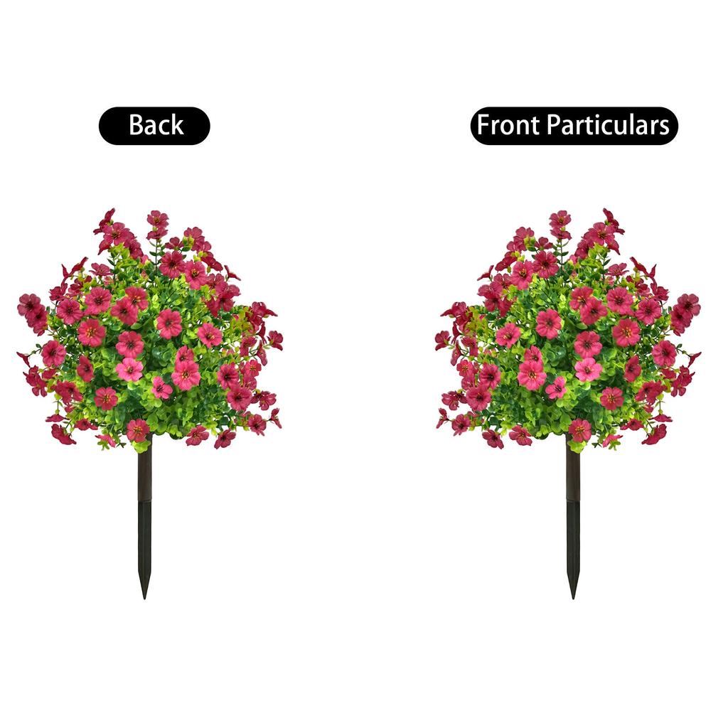 Simulated Flowers And Plants In The Courtyard For Spring And Summer Outdoor Home Decoration, Artificial Green Plants