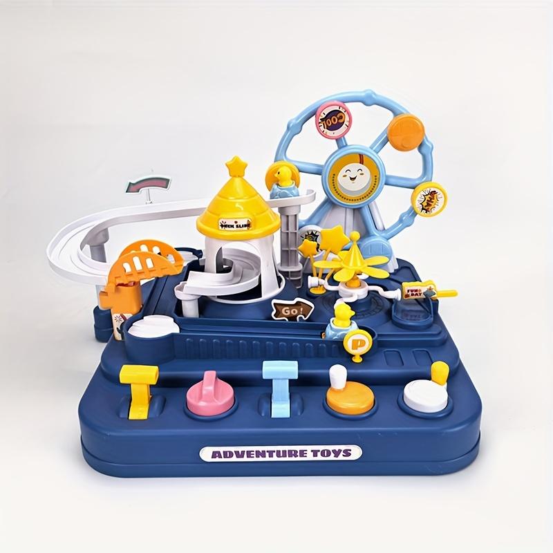 Children s Puzzle Train to Break Through Manual Operation Train Adventure Children s Toy Gift Railcar