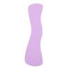 2PCS Support Cils Faux en Silicone Forme Vague Réutilisable Coussinets Cils Violet Rouge Rose