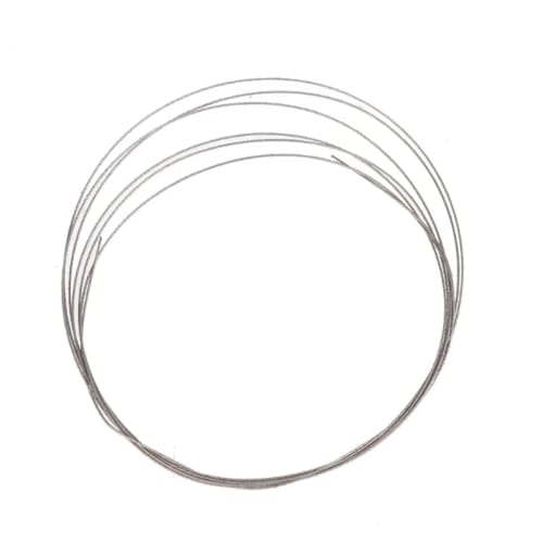 AIBOAT 1M Diamond Wire Saw Blade, Ultra-Fine Diamond Steel Wire, Hand Saw Blade with Sawdust Replacement Blade, for Jade Sawdust, Wire Cutting Wire, D
