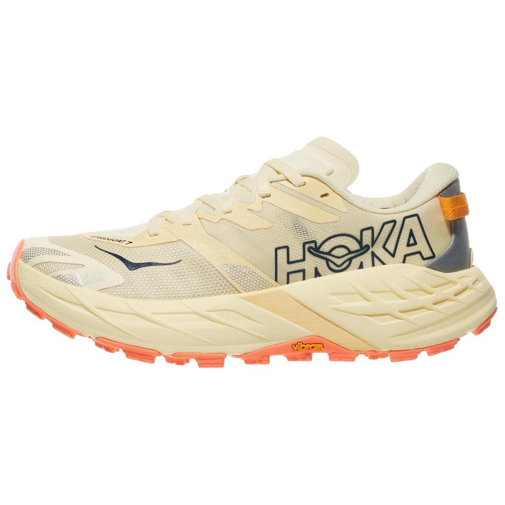 HOKA One One SPEEDGOAT 7 Trailrunning-Schuhe Damen Beige 1171929-VWN