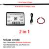 18 In 1 RGB Dual Zone LED Car Atmosphere Light Interior Decoration Acrylic Strip Backlight App Decorative Ambient Lamp Dashboard