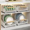 Pull Out Cabinet Organizer Slide Out Pantry Shelves With Adhesive Cabinet Storage Organizer  Kitchen Shelves