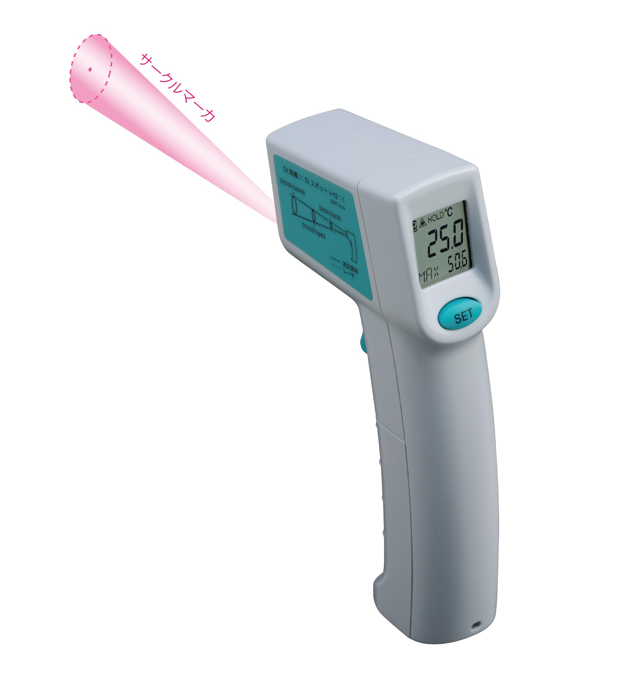 

Radiation Thermometer (Circle Thermo) SK-8750