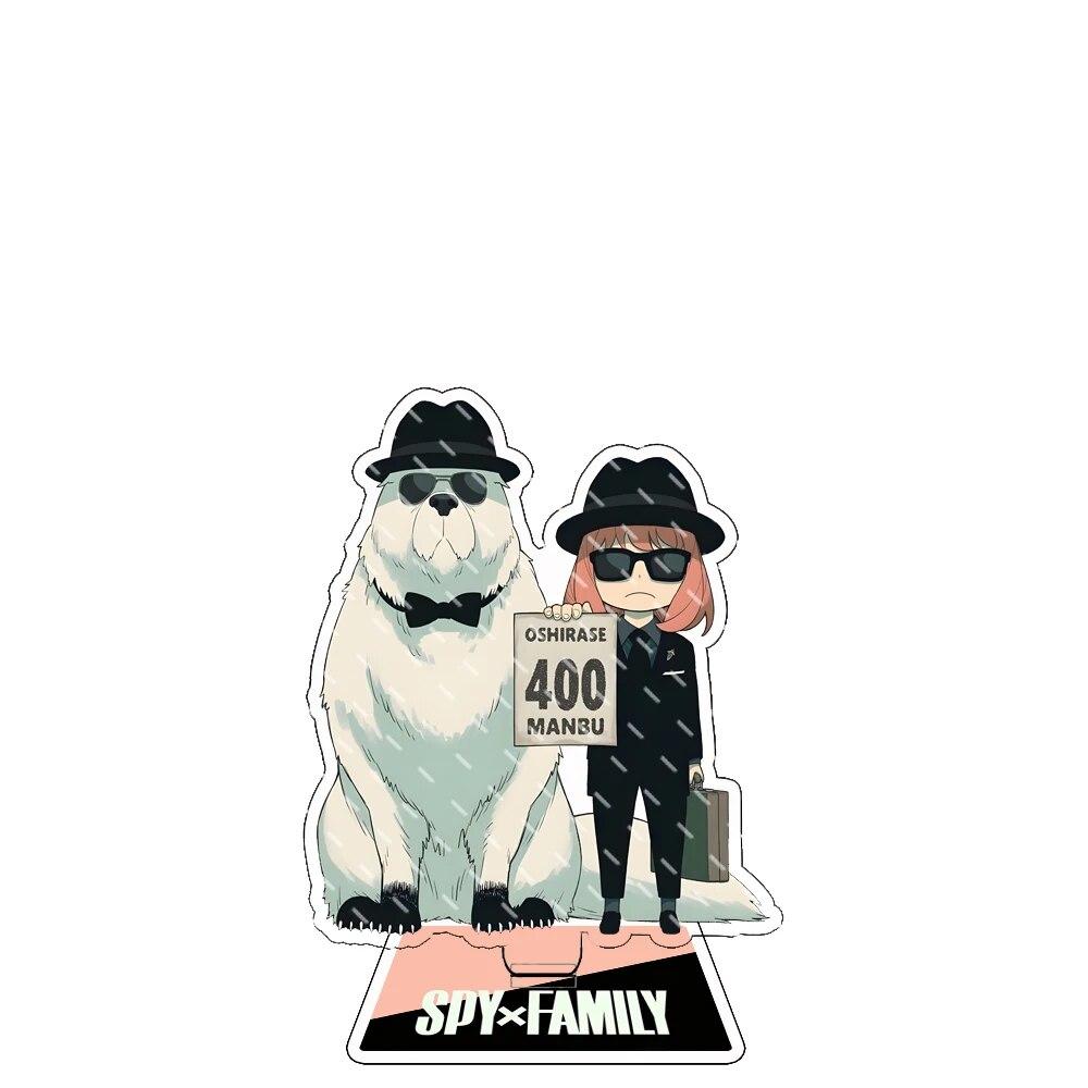 Anime Spy X Family Figure Cosplay Acrylic Stand Twilight Loid Forger Yor Forger Anya Forger Model Plate Collection Props Gifts