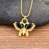 Nidin 8 Colors Fashion Korea Style New Butterfly Pendant Necklace Gift For Girl Cute Lovely Neck Jewelry Wholesale Dropshipping
