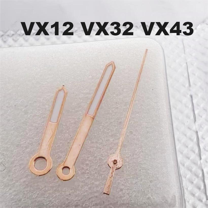 Quartz Watch Accessories Are Suitable VX12  VX32 VX43 Movement Men Quartz Watch Hands Hour Minute Second Three needle pointer