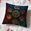 Game D-Dungeons & DragonsS Cushion Cover Premium Comfort Reversible Pillow Cove -Two in One Design for Any Room & Car Interior