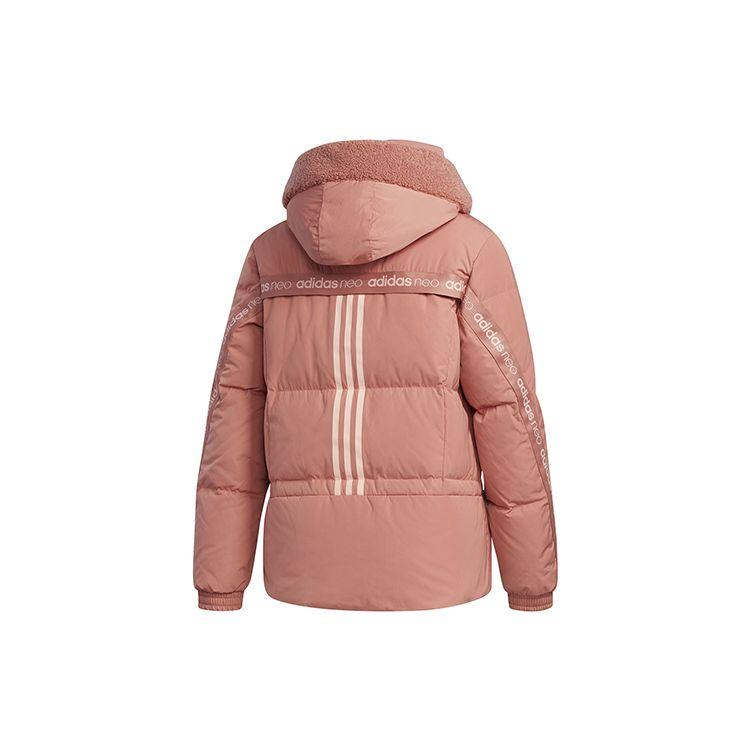 Adidas Neo W Ut Puffer Warm Hooded Down Jacket Women Jacket Pink EI4374