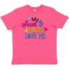 Inktastic My Aunt And Uncle Love Me With Hearts Youth T-Shirt Family Cute Tee