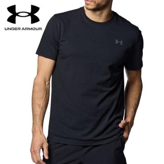 UNDER ARMOUR Training T-Shirt UA Performance Cotton Short Sleeve Mens
