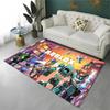 Cartoon R-Robloxs Spiel Gamer Teppich für Spielzimmer Schlafzimmer Wohnzimmer Sofa Heimdekoration, Kinderteppich Rutschfeste Fußmatte