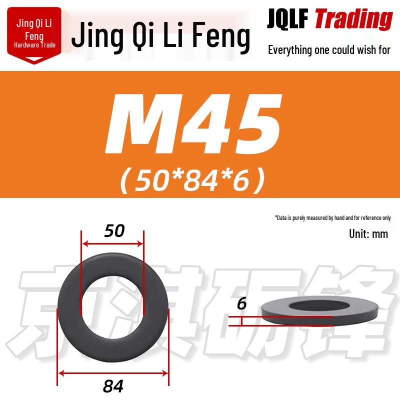 GB97 High Strength Flat Washer: M4-M72 Enlarged, Thickened Metal Washer