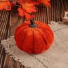 Colorful Cover Fabric Pumpkin Autumn Style Thanksgiving Decor Artificial Pumpkin  Autumn Theme