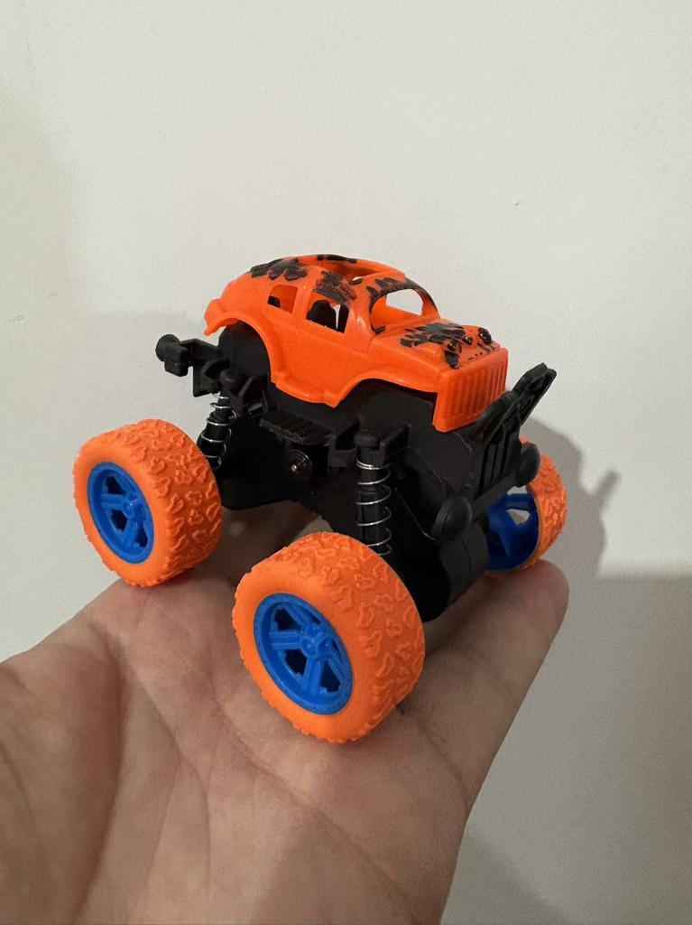 Kids 1Pcs Four-Wheel Drive Inertial Shatter-Proof Model For Children Boy Toy Car Simulation Off-Road Boy Gift Railed/Motor Gift