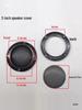 Bluetooth Speaker Grille Set: 2-inch, 3-inch, 4-inch Stainless Steel Dust & Decorative Covers