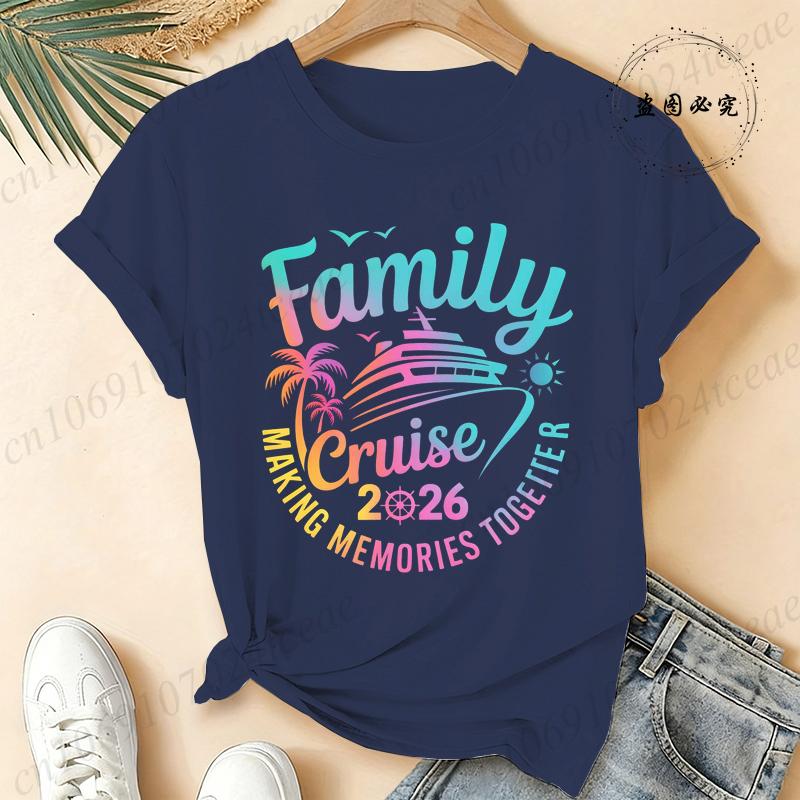 Family Cruise 2026 Shirt – Making Memories Together Tee T-Shirts,Matching Family Vacation Shirts, Cruise Trip Group T-Shirts