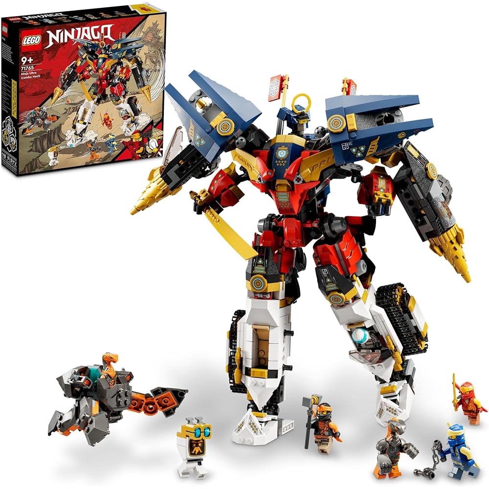 LEGO Ninjago Ninja Ultra Mech Suit Building Set 71765 Toy for Boys Age 9 and Up