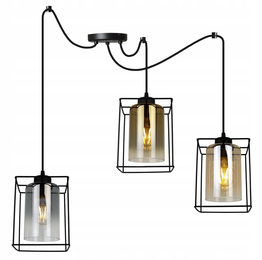 MODERN ELEGANT HANGING LAMP GLASS SHADE