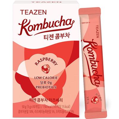 TEAZEN KOMBUCHA Tea Raspberry Flavor(10EA/30EA/60EA)