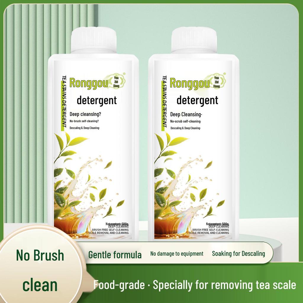 Tea Scale & Stain Descaler: Food-Grade Citric Acid Cleaner for Tea Cups and Sets