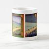 Utagawa Hiroshige and Van Hundred Famous Views of A Shower on the Great Photo mug Gogh's "One Edo Bridge" mug (Ukiyo-e series) (D)