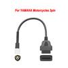 OBD2 Connector Universal K CAN For Motorbike 6Pin to 16Pin Adapter Cables For YAMAHA 3Pin For Honda 4Pin For KTM 6 Pin For Ducat