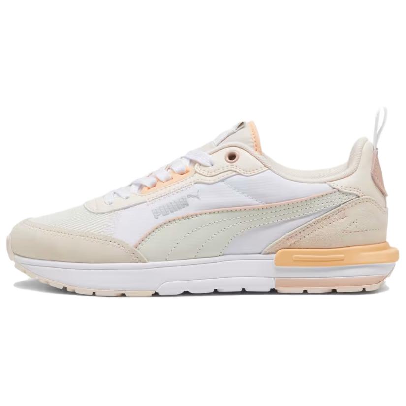 Puma R22 Comfortable Versatile Low-Top Lifestyle Casual Shoes Women sneaker White 387066-36