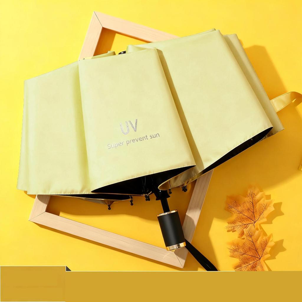 Custom Logo Dual-Use Automatic Umbrella: Rain or Shine, Folding, Sunscreen Shade, Perfect for Gifts and Advertising