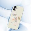 For iPhone 17 Case Sketch Leaves Pattern Printing Straight Edge TPU Phone Back Cover