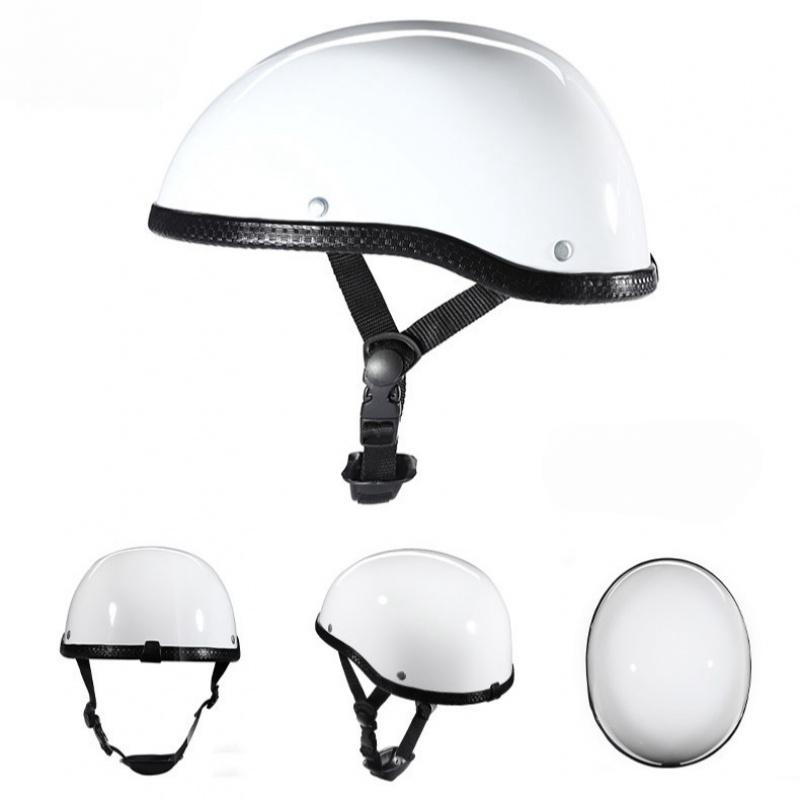 Lightweight Retro Open Face Motorcycle Helmet Breathable Summer Four Season Scooter Bike Half Helmet For Men Women