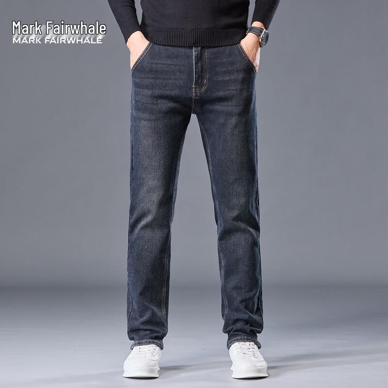 Mark Fairwhale Men's Slim Straight Stretch Jeans