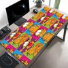 Garfield Print Mouse Pad, Anti‑Slip Desktop Keyboard Mat, for PC Laptop Gaming Working Daily Use, Cool Festival Surprise Gift