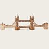 3D Puzzle Diy Wooden Toys Tower Bridge Assembled Model Adult Birthday Halloween Christmas Gift