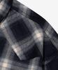 ANALOG MOOD Flannel Oversized Check Shirt (Navy)