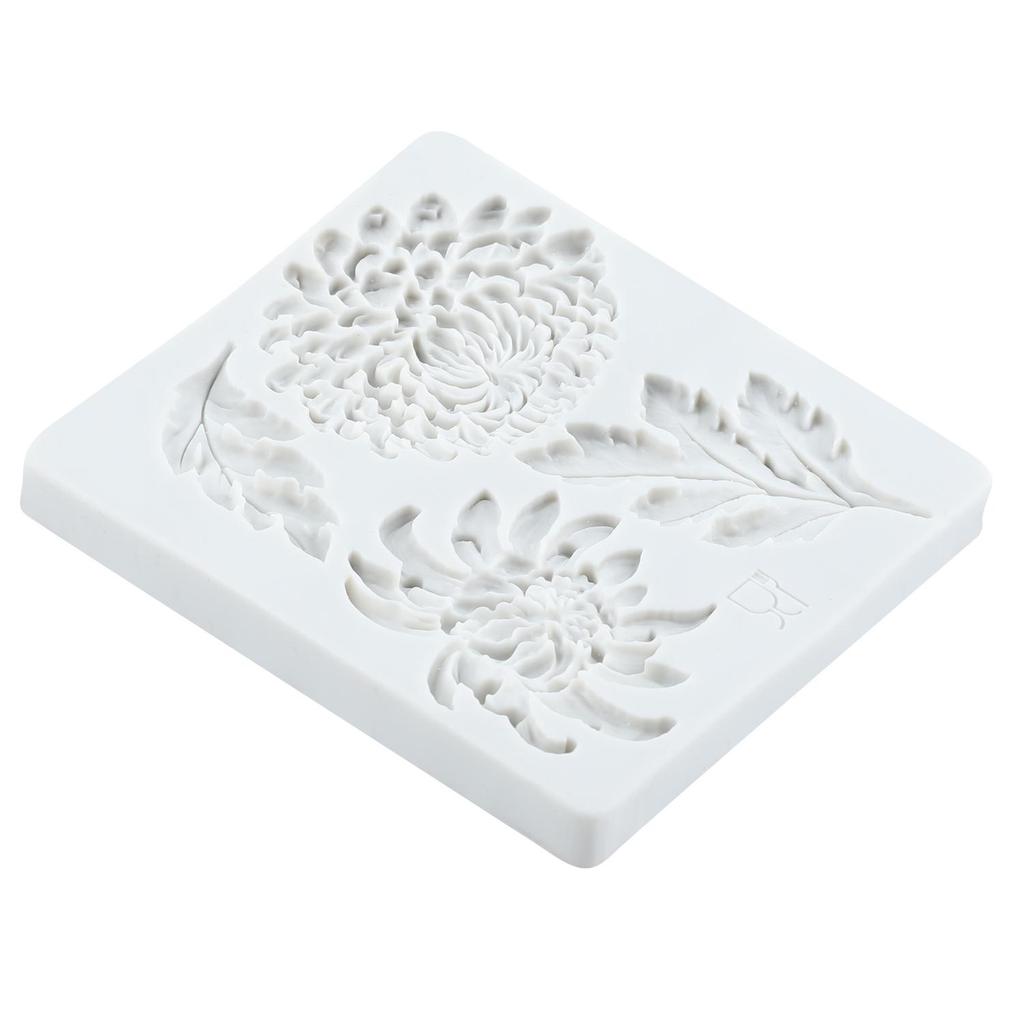 Daisy Flower Silicone Mold Chrysanthemum Fondant Molds Cake Decorating Tools Cupcake Topper Candy Sugar Craft Gum Paste Polymer Clay