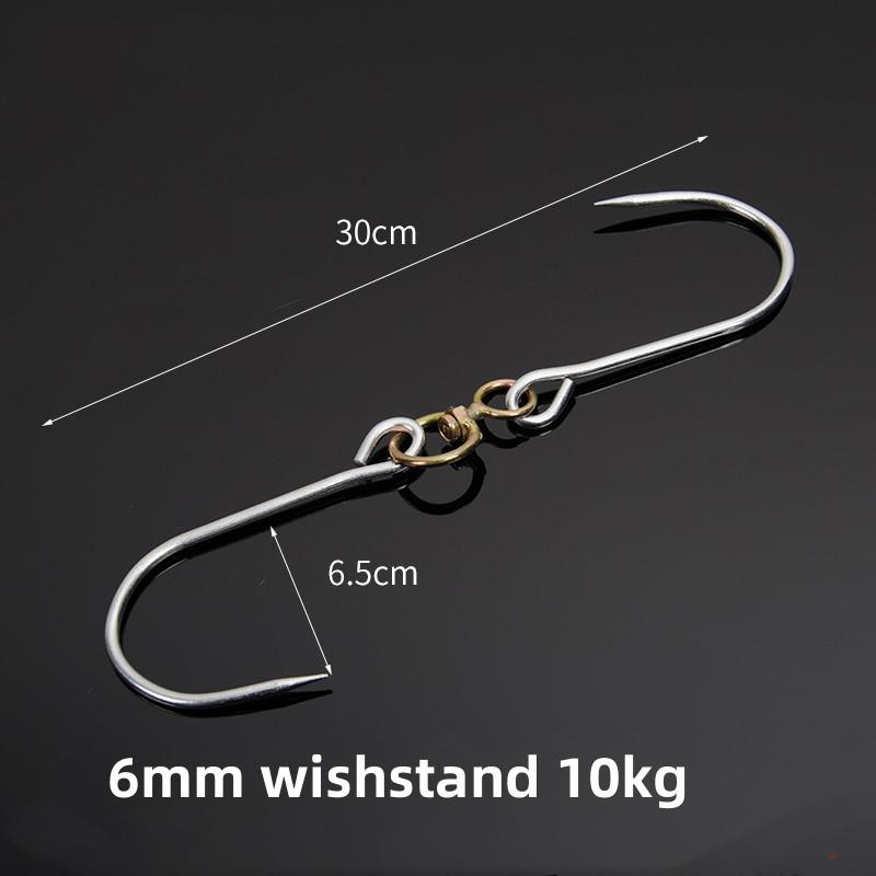 

Крючок для подвешивания крупного рогатого скота, говядины, утки, тяжелого мяса, из нержавеющей стали, одинарный и двойной, инструменты для жареных крылышек курицы, крючки для китайских ресторанов