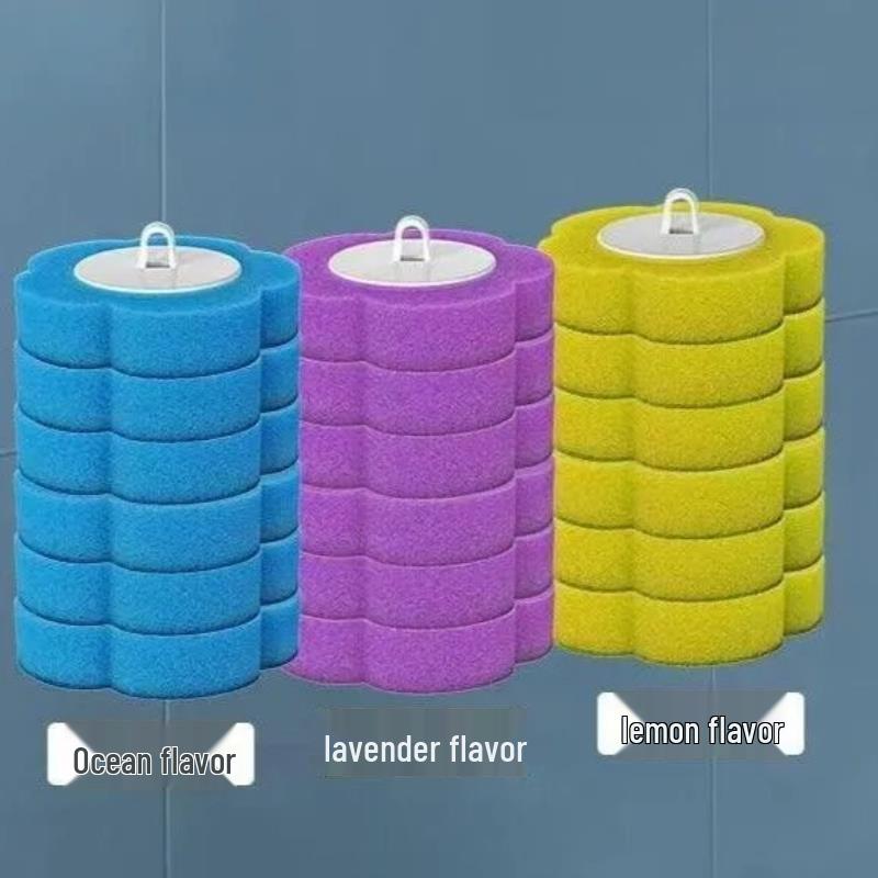 Disposable Antibacterial Toilet Brush Head - Polishing and Cleaning Tool