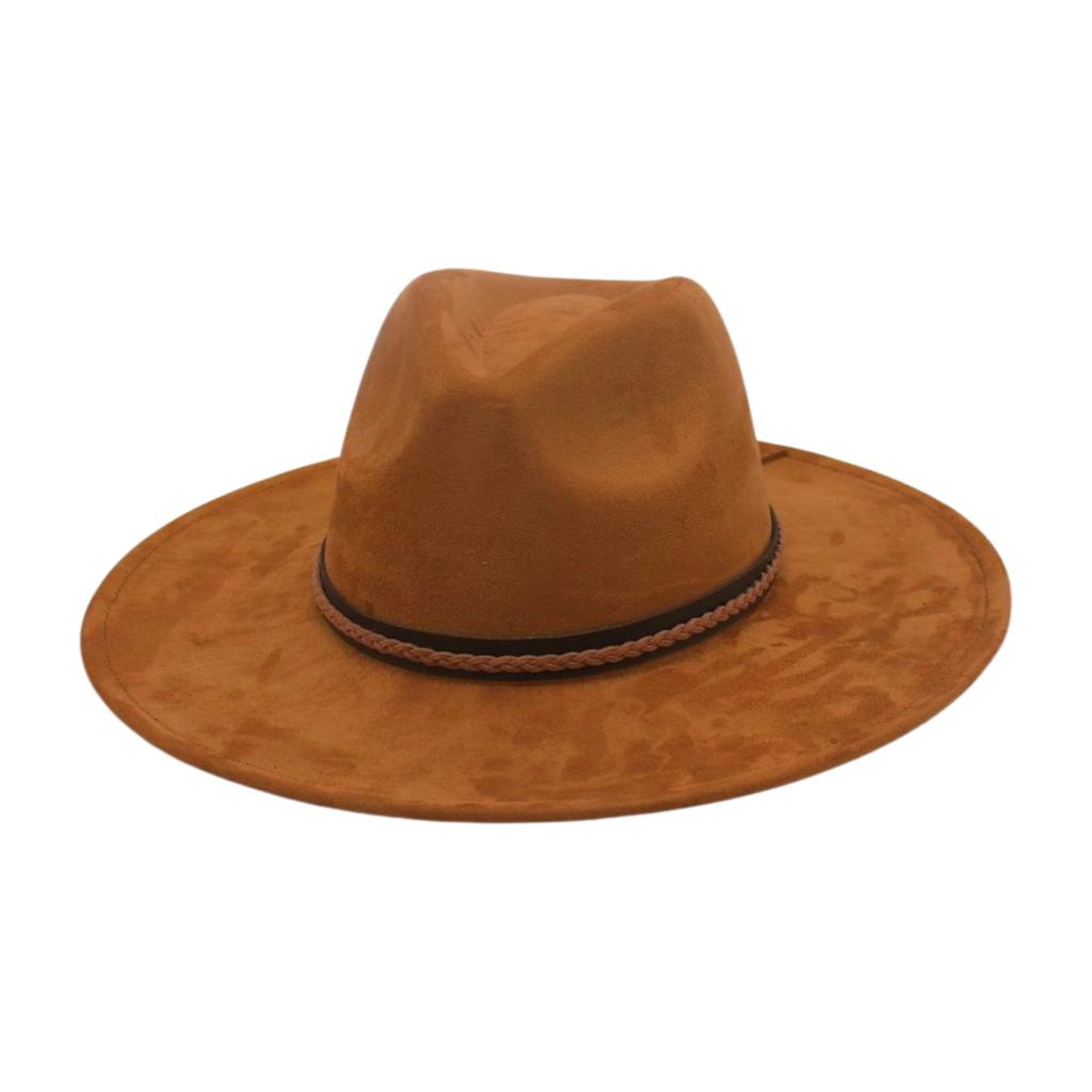 Prairie Cycling Vacation Sunshade Sunscreen Hat Western Cowboy Hat Simple And Elegant High-End Top Hat