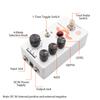 MOSKYAUDIO Guitar Phaser Pedal Efekty do gitary elektrycznej Prędkość, głębokość, kontrola poziomu True Bypass