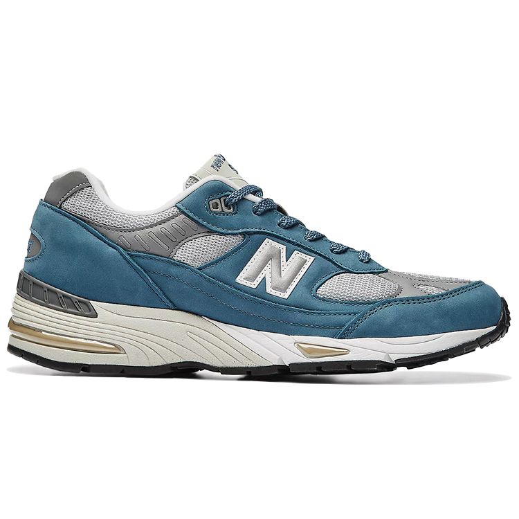 New Balance 991 Ražots Anglijā Pelēki Zili Vīriešu Sporta Apavi M991BSG