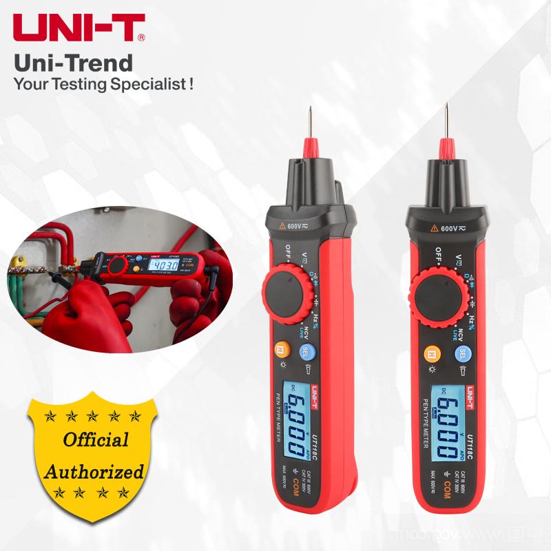 UNI-T UT118C/UT118B Pen-Type Meter; Full Scale Overload Protection Electrician's Meter/EF Measurement