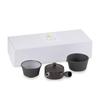 Kamoshika Douguten Teapot and Teacup Set (Tea Time - 100ml Teapot Set) Tea Set, Cafe-Style, Modern Japanese Tableware, Perfect for Guests and Guests,
