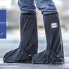 Unisex High-Tube PVC Waterproof Rain Shoe Covers
