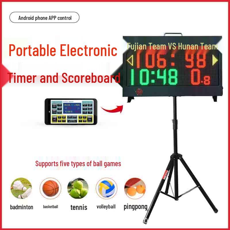 Yilan Basketball Electronic Scoreboard & 24-Second Shot Clock