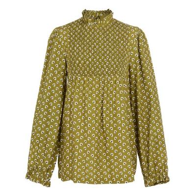 Womens/Ladies Orla Kiely Clover Winter Blouse